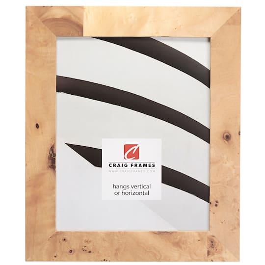 Craig Frames Innovations Natural Burl Picture Frame